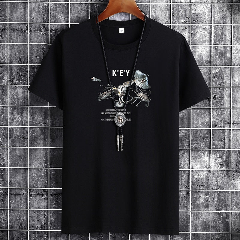 New T Shirt for Men Clothing Fashion Sport Hip Hop Tshirt T-shirt Couple Clothes Gym T Shirts for Women Female S-6XL