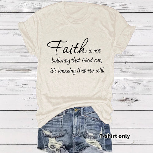 Faith T-Shirt