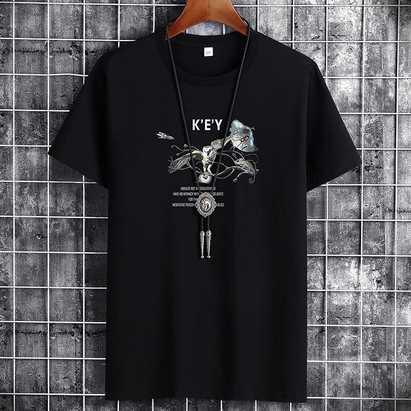 New T Shirt for Men Clothing Fashion Sport Hip Hop Tshirt T-shirt Couple Clothes Gym T Shirts for Women Female S-6XL