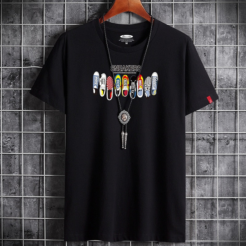 Fashion Anime Goth Oversized Graphic T Shirt Summer for Men Clothing Vintage T-shirt Tshirt Harajuku Manga Anime S-6XL