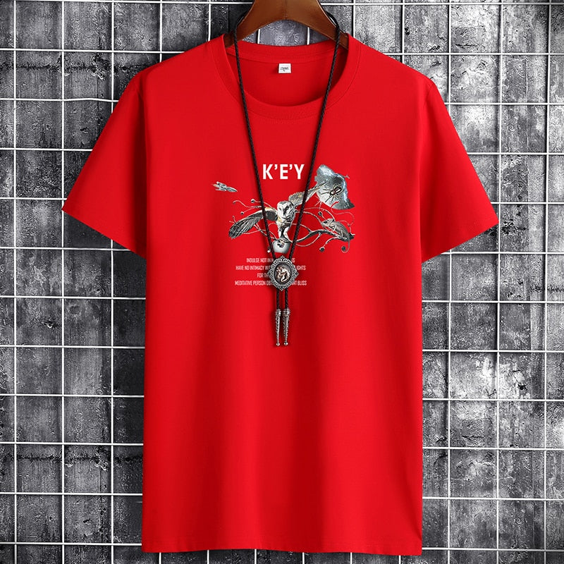 New T Shirt for Men Clothing Fashion Sport Hip Hop Tshirt T-shirt Couple Clothes Gym T Shirts for Women Female S-6XL