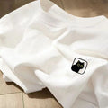 Round Neck Loose-fit Cotton T-shirt For Men Pure ndy Brand S