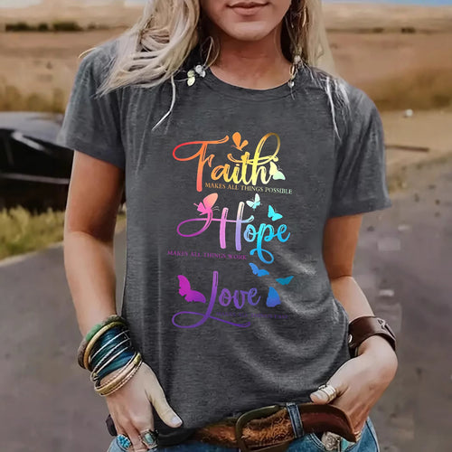 Faith Hope Love T-Shirt