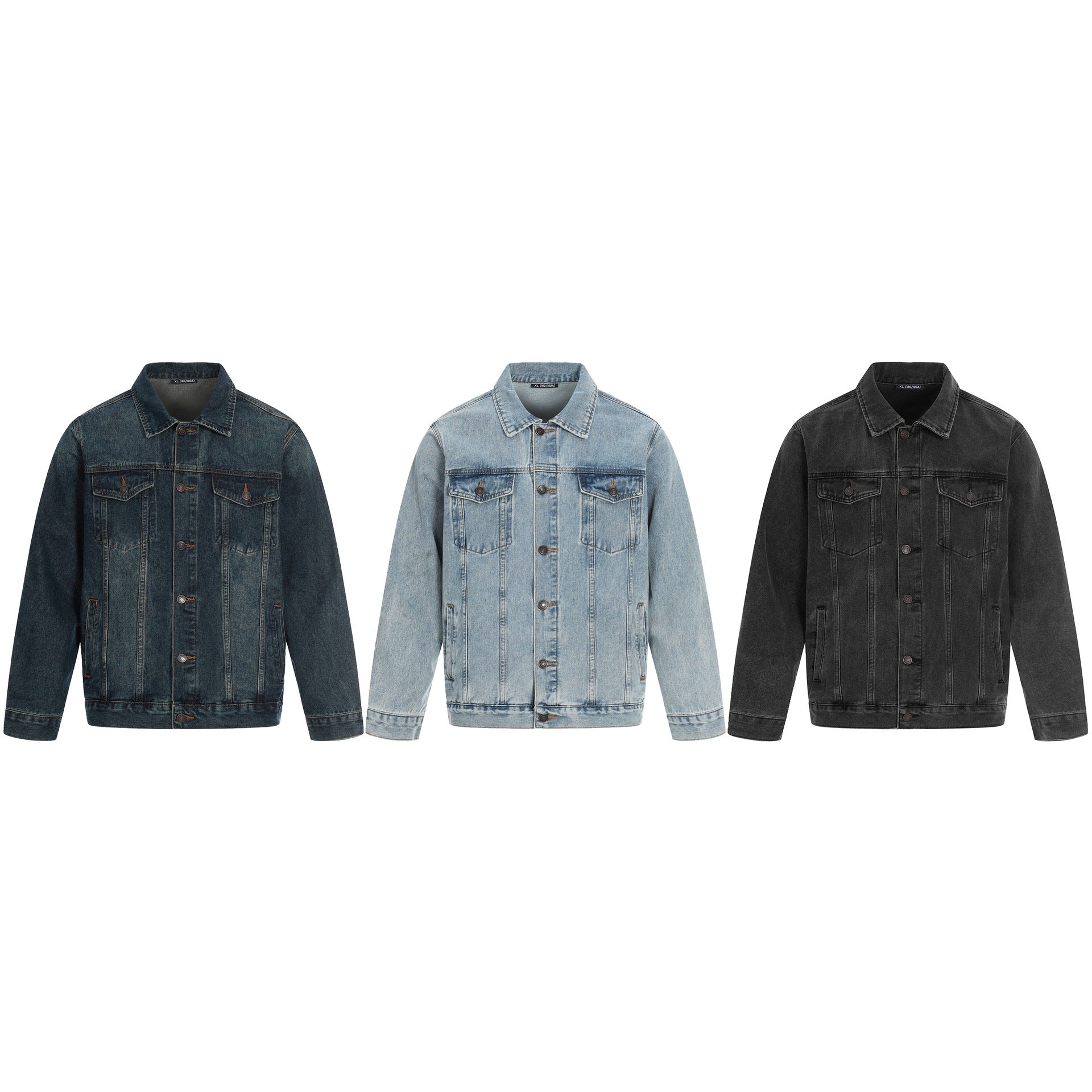 Denim Jacket for Men Casual Street Style High-end Fashion Coat